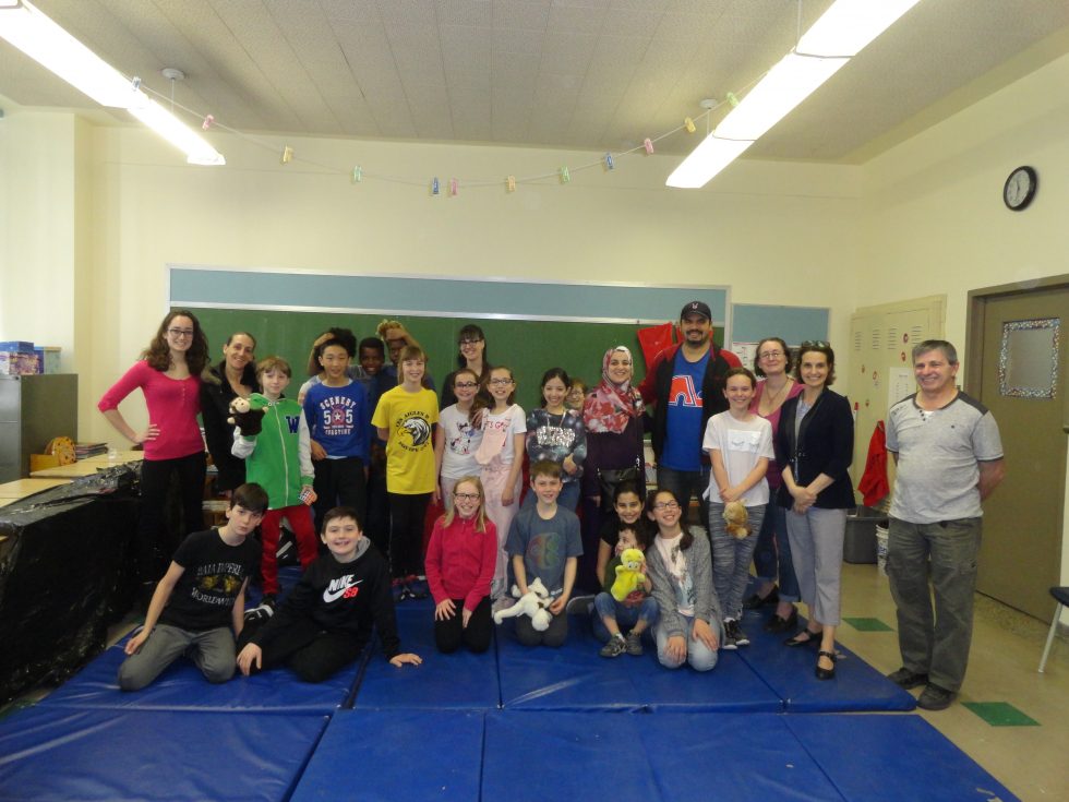 Spectacle de du 5A École DollarddesOrmeaux